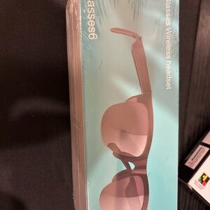 Wireless Headset Glasses - Black